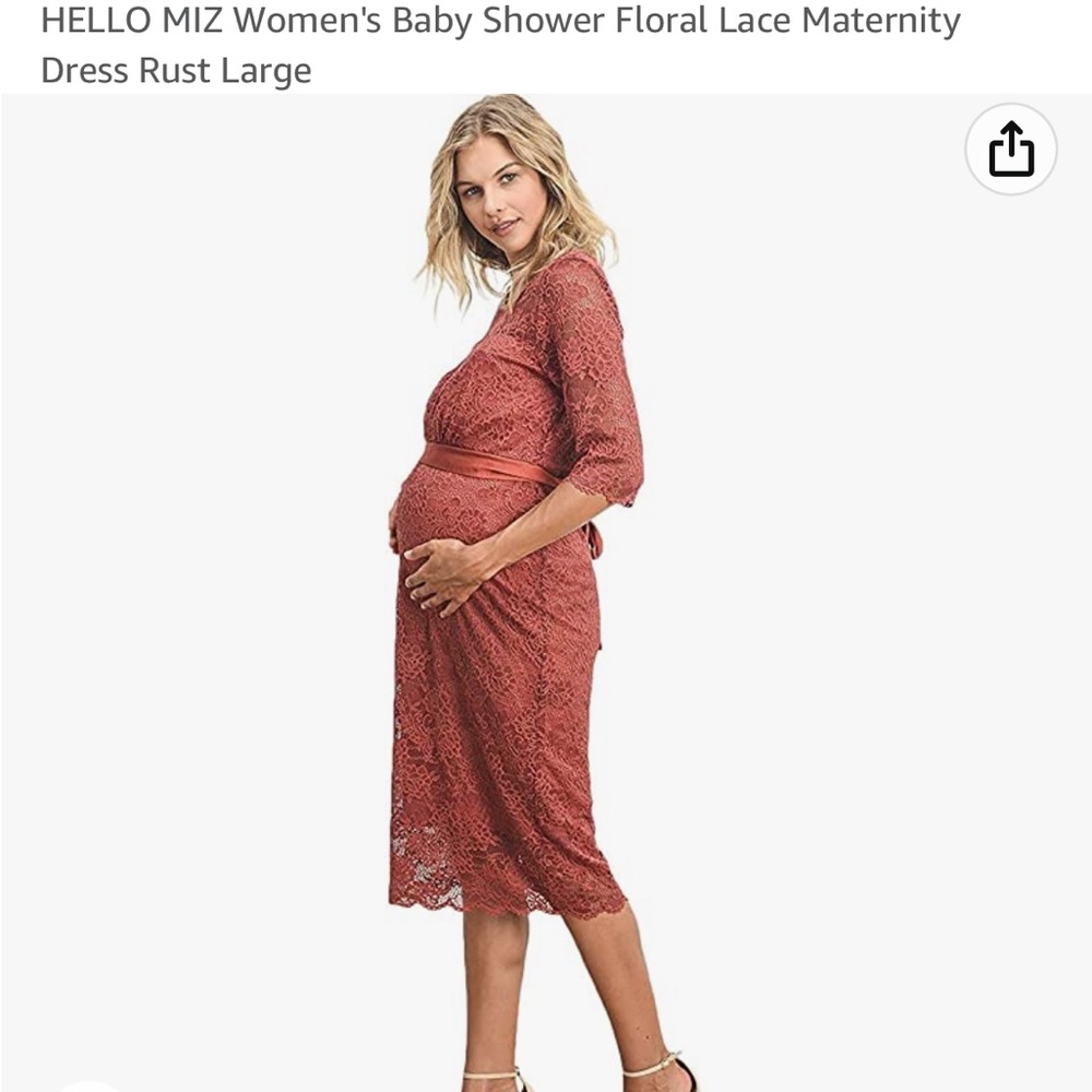 Hello Miz - maternity dress lace